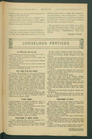 Conselhos práticos