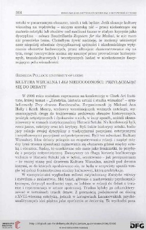 17: Kultura wizualna i jej niedogodności : przyłączając się do debaty
