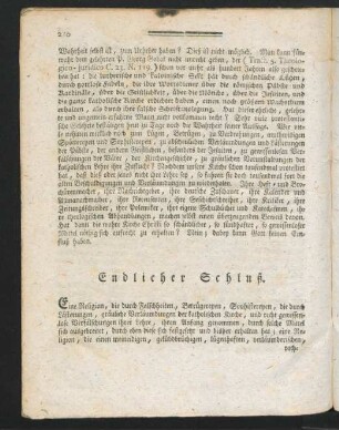Endlicher Schluß