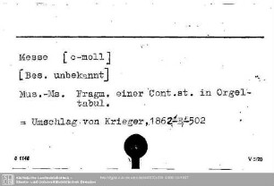 Messe (c-moll)