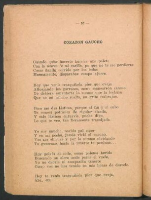 Corazón gaucho