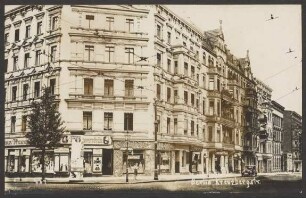 Ansichtskarte Eckhaus, Kreuzbergstraße 33 Ecke Katzbachstraße 29