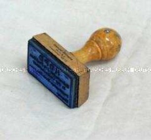 Handstempel des Fraktionssekretariats der National-Demokratischen Partei Deutschlands