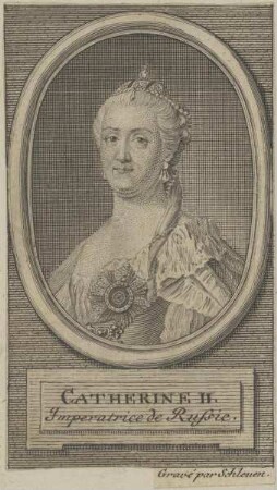 Bildnis von Catherine II., Zarin von Russland