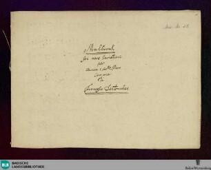 Variations - Don Mus.Ms. 310 : cemb; E|b