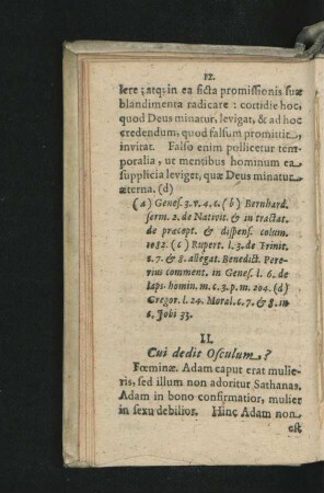 II. Cui dedit Osculum?