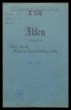 Berufs- und Gewerbezählung 1895