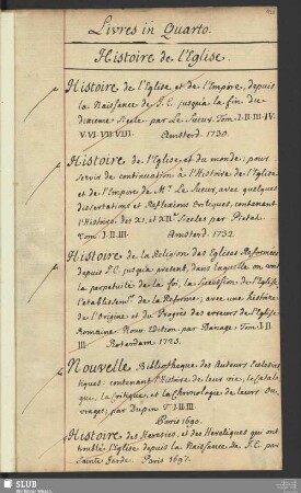 Histoire de l'Eglise