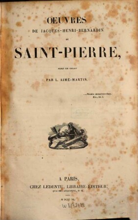Oeuvres posthumes de Jaques-Henri-Bernardin de SaintPierre. 1. (1840).