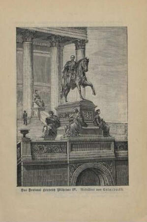 Das Denkmal Friedrich Wilhelms IV. ...