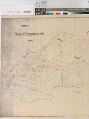 Groppenbruch (Dortmund), Schwieringhausen (Dortmund), Teilung der Groppenbruch-Schwieringhauser Gemeinheit, Übersicht Gem. Groppenbruch (Pause)