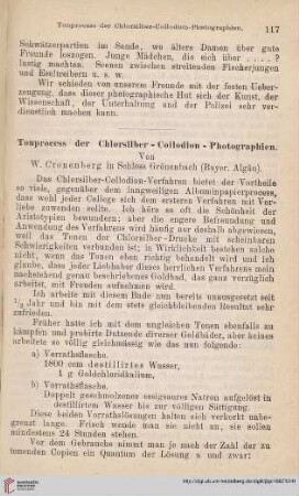 1: Tonprocess der Chlorsilber-Collodion-Photographien