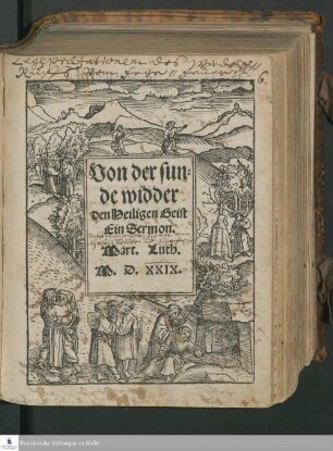 Von der sunde widder den Heiligen geist : Ein Sermon ...