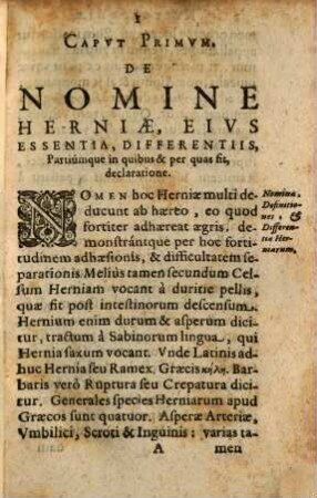 Kelegraphia Sive Descriptio Herniarvm : Cum earundem Curationibus tam Medicis quam Chirurgicis