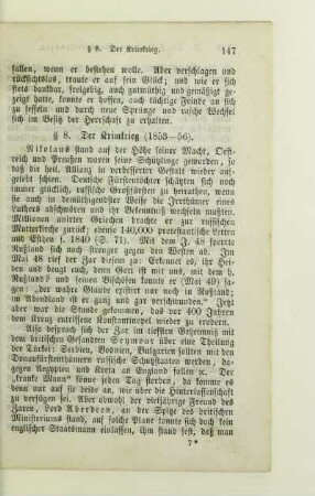 § 8. Der Krimkrieg (1853-56)
