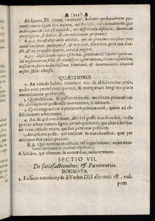 343-353, Sectio VII