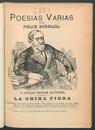 [Retrato de Félix Hidalgo]
