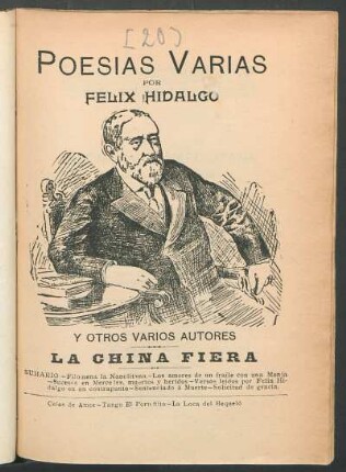 [Retrato de Félix Hidalgo]