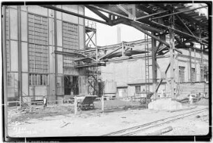 Bau Me 54 Betriebswerkstatt, Me 158 Lagergebäude