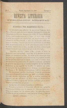 1890,1,5: año 1, entrega 5 (septiembre 15, 1890)