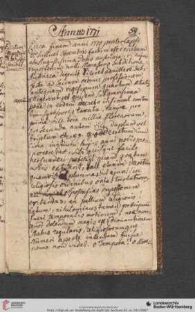 Diarium 1771