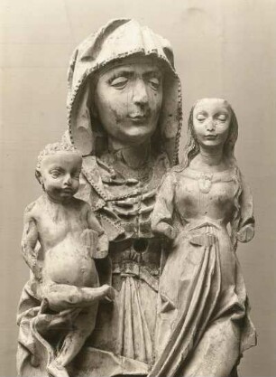 Heilige Anna Selbdritt aus der Dorfkirche Zwickau-Weissenborn