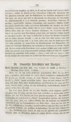 332-344 Literarische Uebersichten und Anzeigen