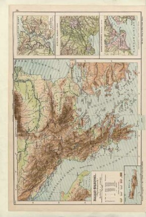 Balkan-Halbinsel. (Physikalisch.), Der Bosporus, Athen, Konstantinopel