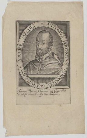 Bildnis des Antonivs Perenotvs GranvellanvsBildnis Antoine Perrenot de Granvelle