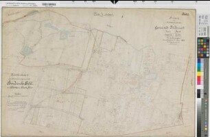 Büderich (Werl), Zusammenlegung Büderich, Bl.3 Brouillonkarte I Flur 4 Anl.2