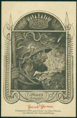 Mars, Jahresregent 1914.