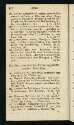 458-487, Visitations, Abschied... - Castoreo, Joseph...