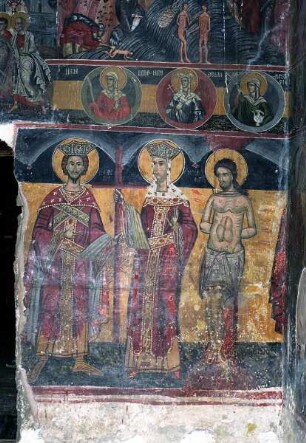 Heiliger Konstantin und Helena und Heiliger Sebastian
