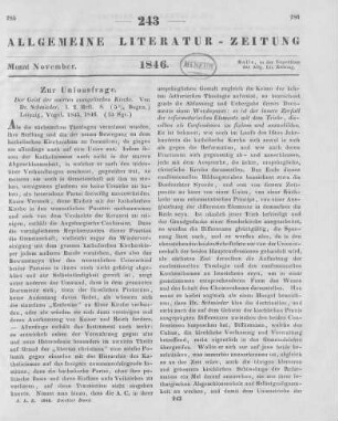 Schmieder, H. E.: Der Geist der unirten evangelischen Kirche. H. 1-2. Leipzig: Vogel 1845-46