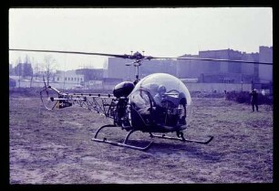 Hubschrauberstart 4.4.63.