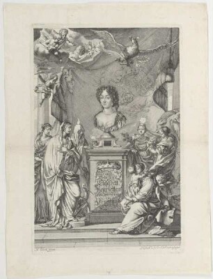 Bildnis der Elisabeth Henriette Kurprinzessin zu Brandenburg