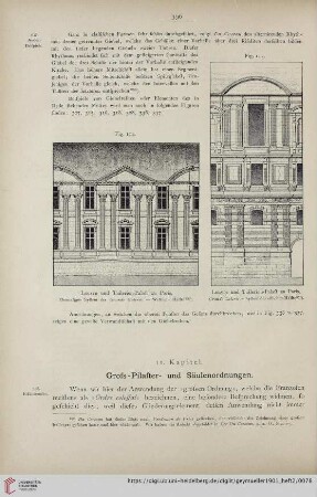 11. Kapitel: Gross-Pilaster- und Säulenordnungen