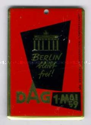 1. Mai 1959, DAG (Deutsche Angestellten-Gewerkschaft), Berlin (West)