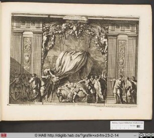 Deuxième titre. La Mort de Caton d'Utique.