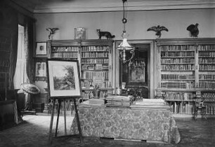 Dresden, Residenzschloß. Bibliothek im Georgenbau