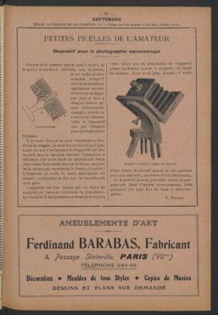 Petites Ficelles De L'Amateur