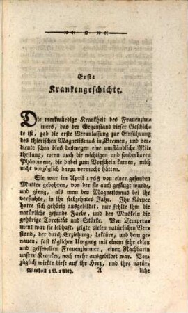 Heilkraft des thierischen Magnetismus nach eigenen Beobachtungen, 3,2.
