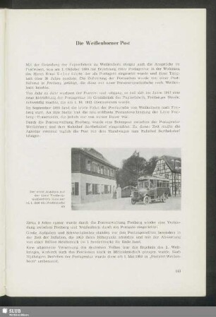 Die Weißenborner Post