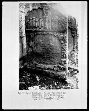 Grabstein von Heinrich Zöltzer