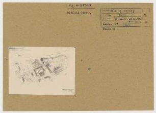 Bebauungsvorschlag Invaliden-/Gartenstraße. Berlin, Mitte, Invalidenstraße/Gartenstraße/Schlegelstraße/Eichendorffstraße/Tieckstraße