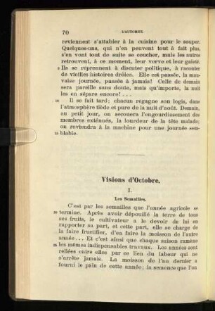 Vision's d'Octobre
