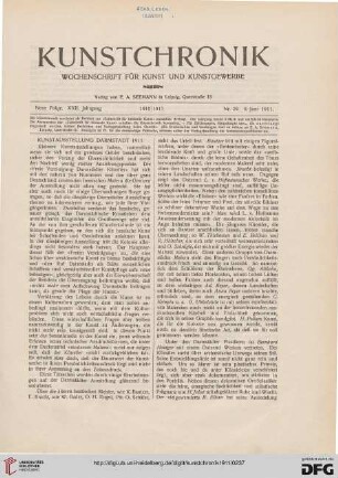 Heft 29 (9. Juni 1911)
