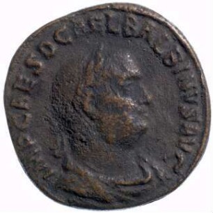 Münze, Sesterz, 238