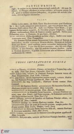 Urbes Imperatorum Nomina