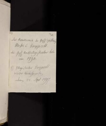 39r-39v, Notizzettel Harpprecht